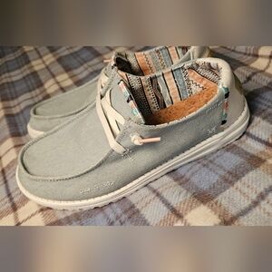 Hey Dudes Like New Wendy Light Denim